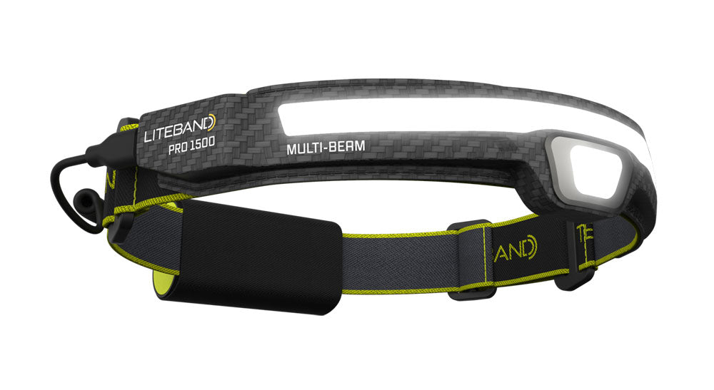 Liteband PRO 1500 Lumen Multi-Beam Headlamp for Hiking &amp; Survival
