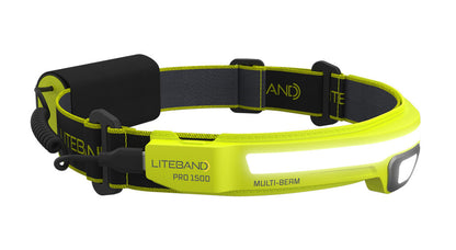 Liteband PRO 1500 Lumen Multi-Beam Headlamp for Hiking &amp; Survival