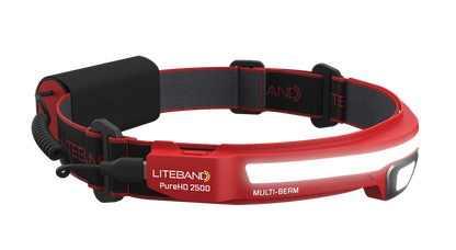 Liteband PRO 2500 Lumen Multi-Beam Headlamp for Camping &amp; Emergency