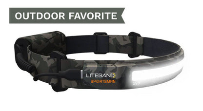 Liteband ACTIV 520 Lumen Wide Beam Headlamp for Camping &amp; Emergency