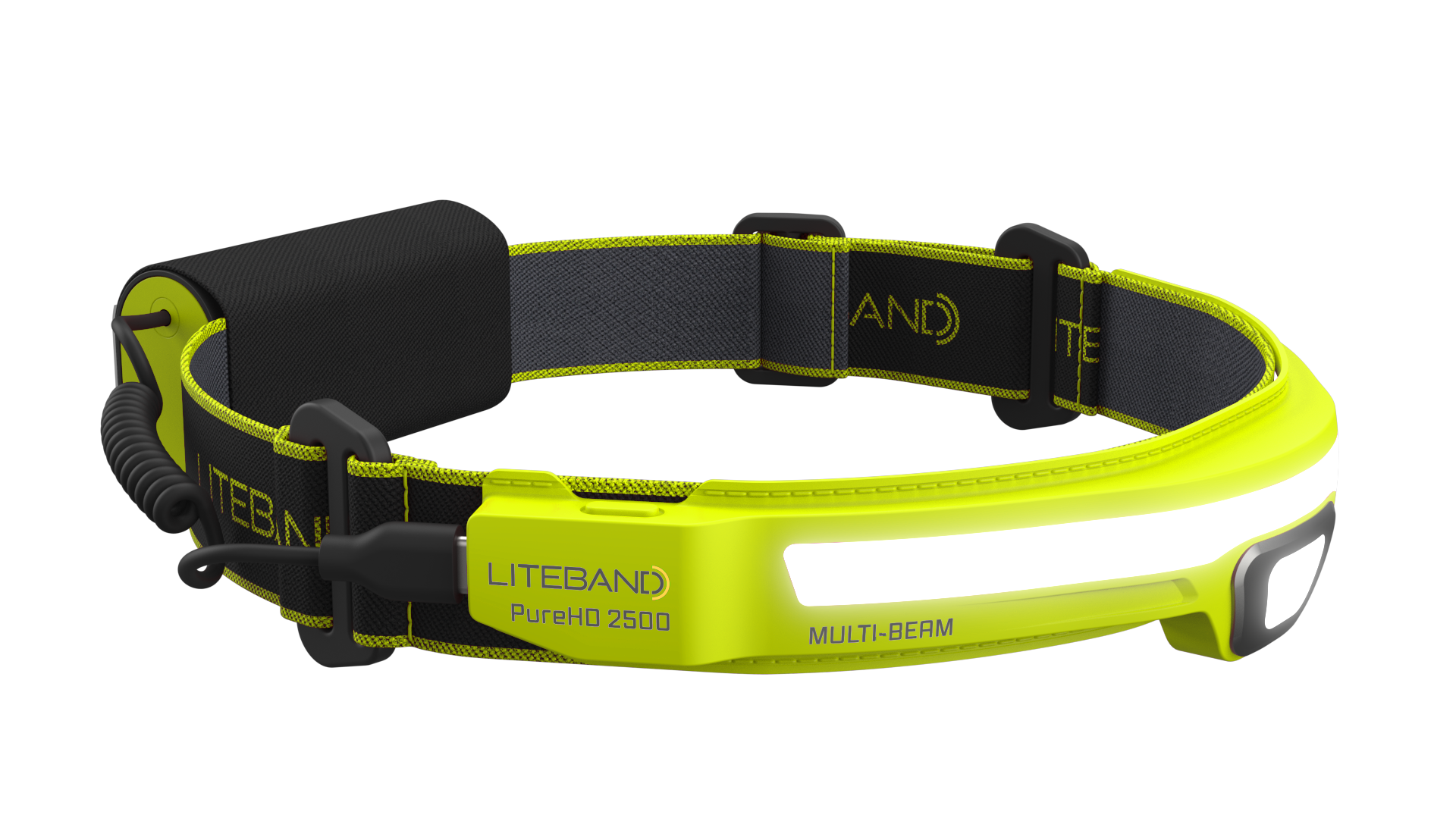 Liteband PRO 2500 Lumen Multi-Beam Headlamp for Camping &amp; Emergency