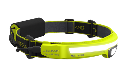 Liteband PRO 2500 Lumen Multi-Beam Headlamp for Camping &amp; Emergency