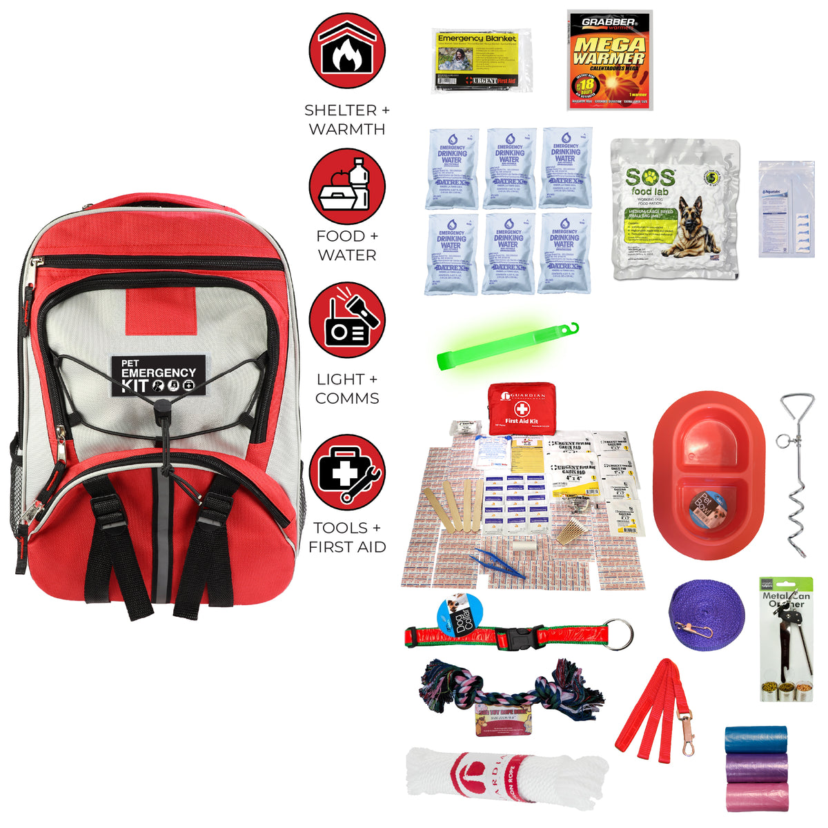 Deluxe Pet Survival Kit