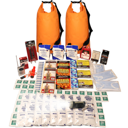 3 Person Necessity Survival Kit with First Aid Supplies
