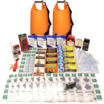 4 Person Necessity Survival Kit with First Aid Supplies