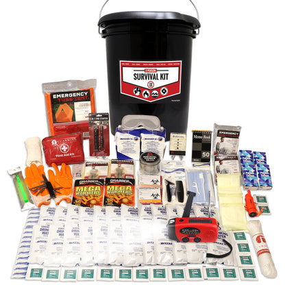 2 Person Comfort Survival Kit with First Aid Supplies