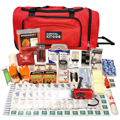 2 Person Comfort Survival Kit with First Aid Supplies