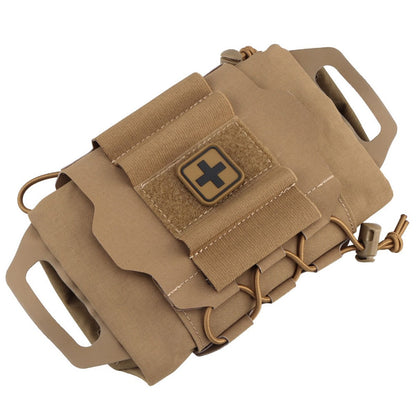 First Aid Storage Bag with Quick Access Design for Travel and Outdoor Use