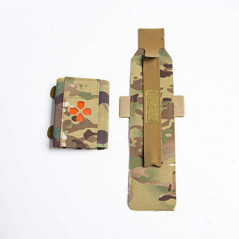 Camouflage First Aid Storage Bag Nylon Organizer Multiple Sizes for Travel and Outdoor Use