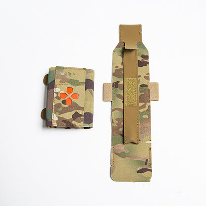 Camouflage First Aid Storage Bag Nylon Organizer Multiple Sizes for Travel and Outdoor Use