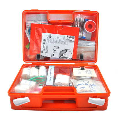 Large Wall Mounted First Aid Storage Cabinet ABS Organizer for Home and Office