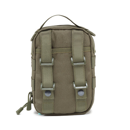 Portable First Aid Storage Bag Organizer with Compartments for Outdoor, Travel and Vehicle Use