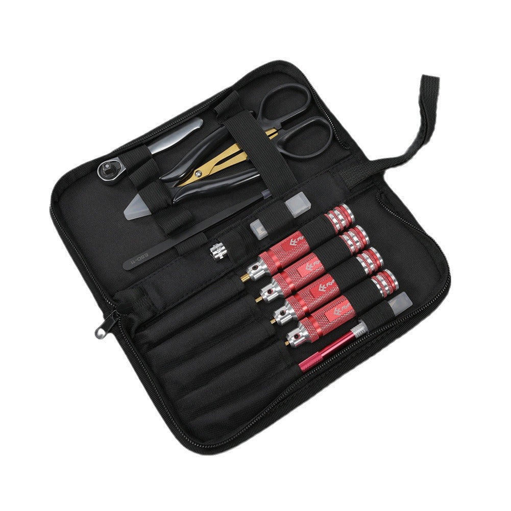 9 Piece Portable First Aid Kit with Compact Case