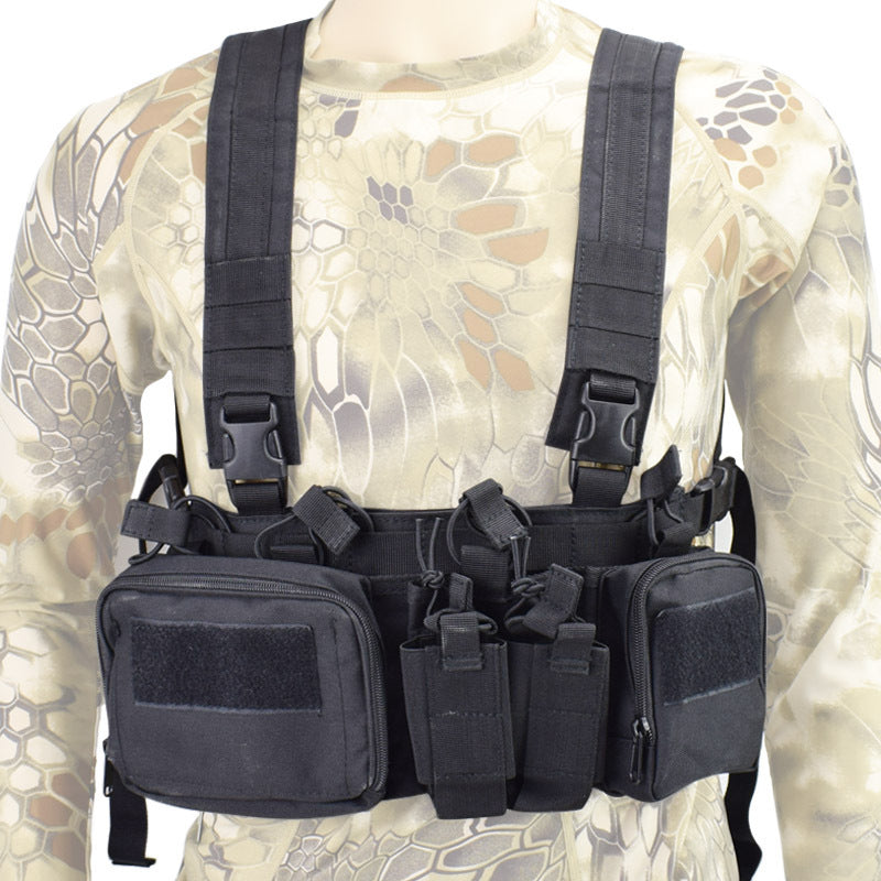 Outdoor Utility Vest with Multiple Pockets Breathable 1000D Oxford for Travel and Outdoor Use