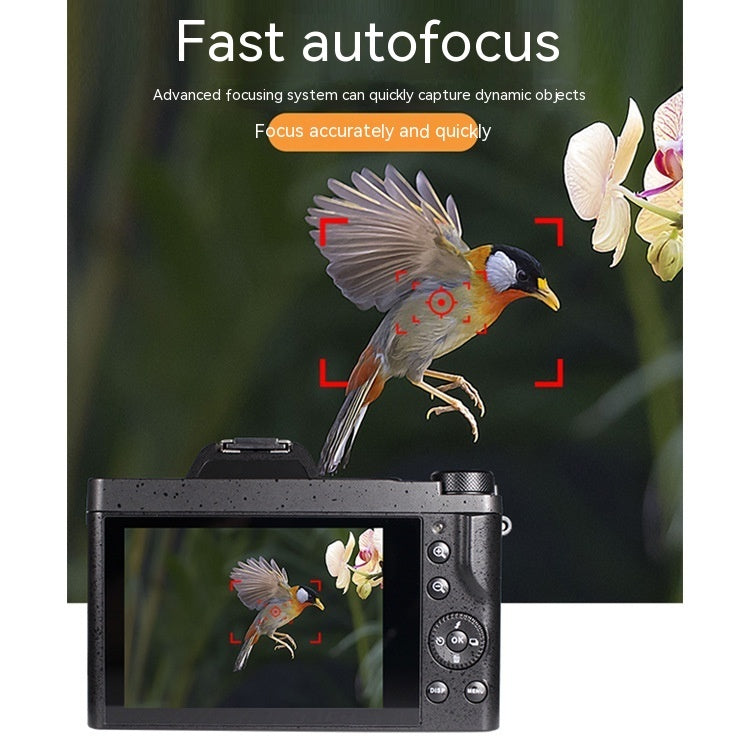 4K Digital Camera for Photography and Video with Portable Design