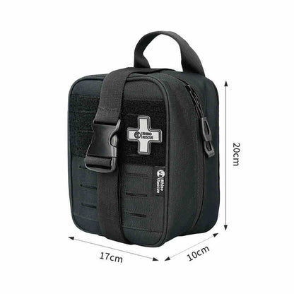 Outdoor First Aid Kit with Storage Case for Camping and Travel