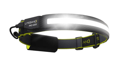 Liteband PRO 1000 Lumen Wide Beam Headlamp for Camping &amp; Emergency