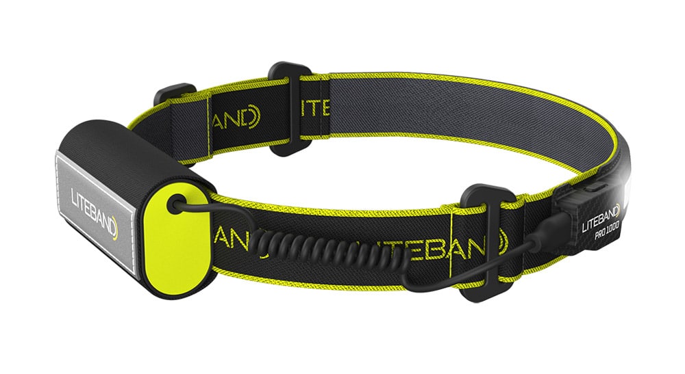Liteband PRO 1000 Lumen Wide Beam Headlamp for Camping &amp; Emergency