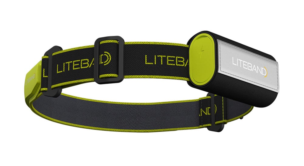 Liteband PRO 1000 Lumen Wide Beam Headlamp for Camping &amp; Emergency
